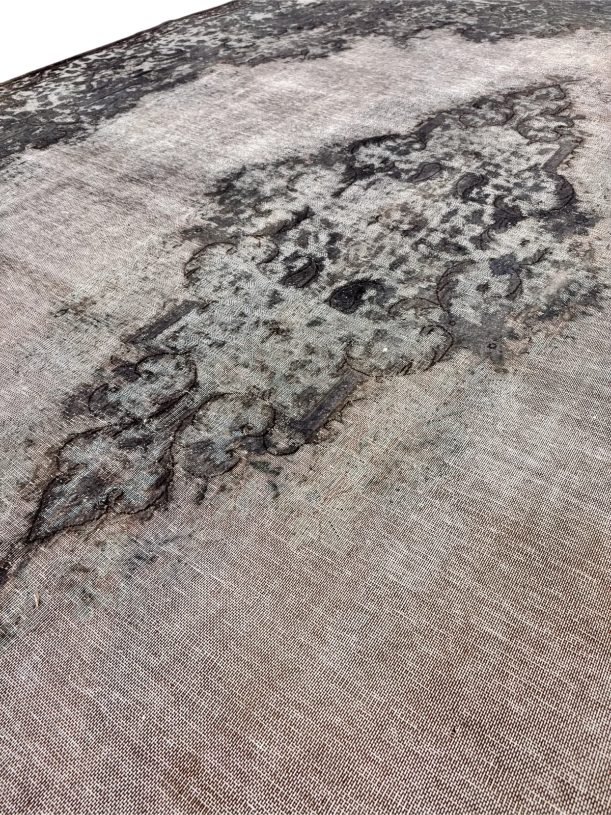 Tappeto Kirman antico 407x298 cm floreale rettangolare - immagine 5
