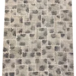 Tappeto Patchwork Grigio Chiaro-Scuro 365x275 cm