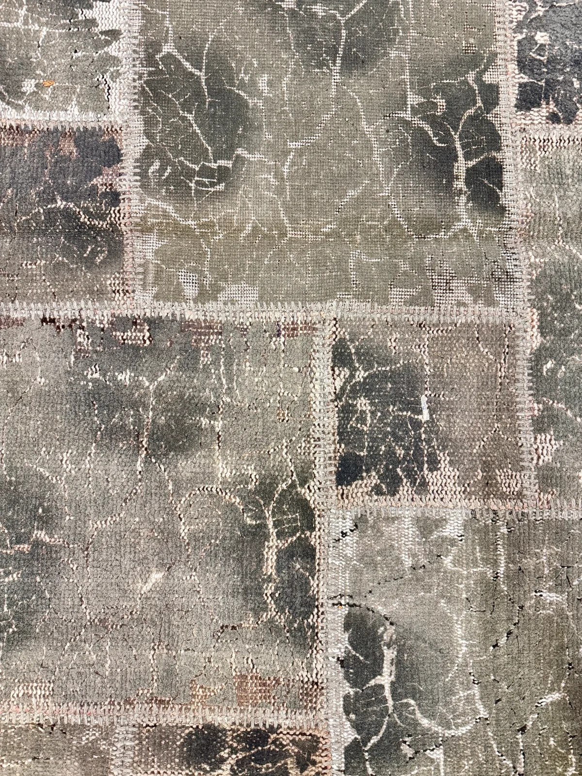 Tappeto Patchwork Grigio Chiaro-Scuro 365x275 cm - immagine 3