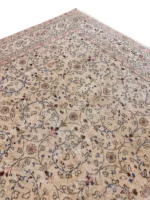 Tappeto Vintage Antico Beige con Motivi Floreali 342x244 cm - immagine 4
