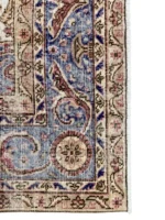 Tappeto Vintage Rilevo 355x241 cm Rosa e Beige - immagine 4