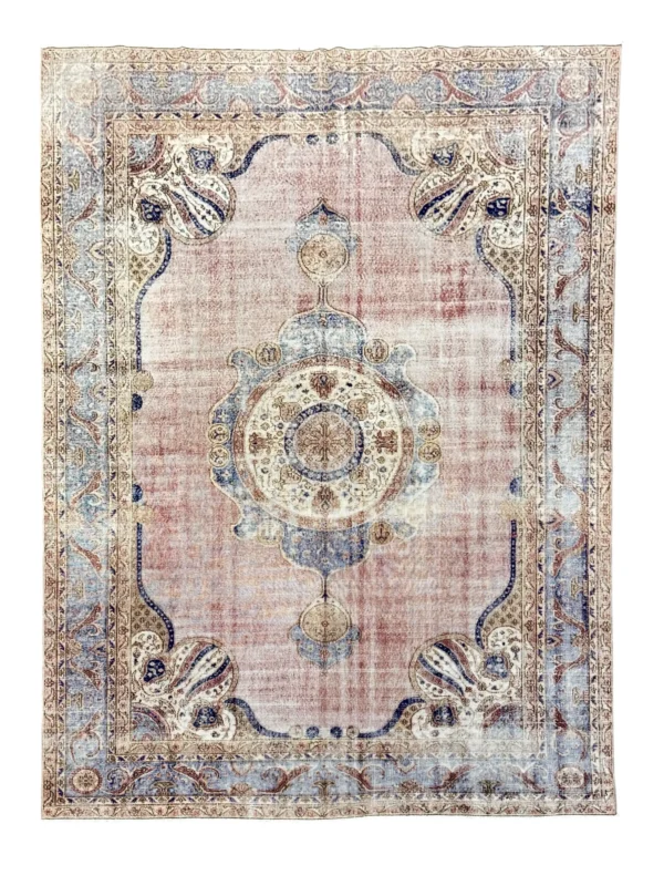 tappeto vintage rilevo