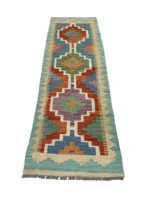 Passatoia Kilim 178x60 cm – Tappeto Etnico per Corridoio e Ingresso - immagine 5