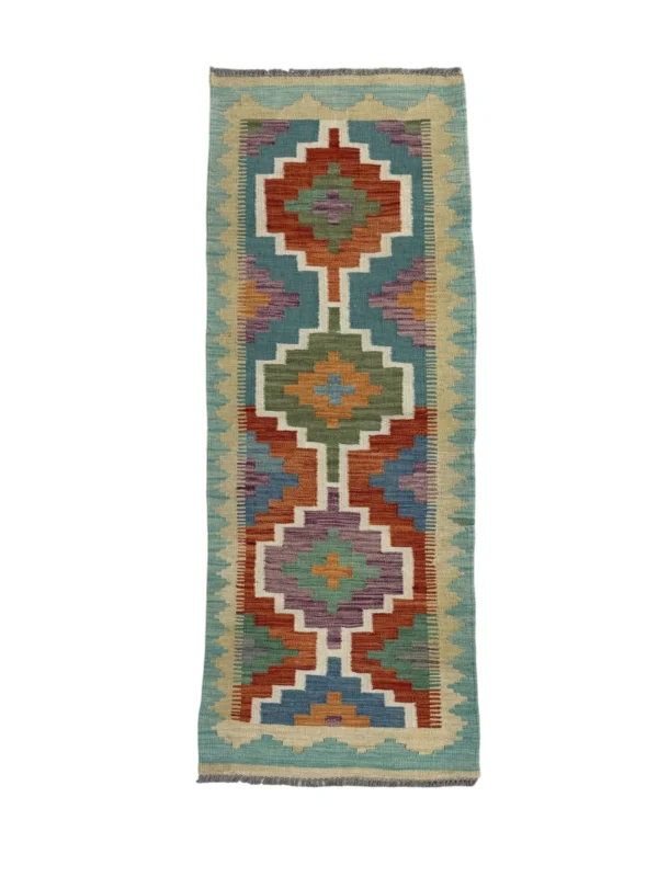 Passatoia Kilim 178x60 cm – Tappeto Etnico per Corridoio e Ingresso