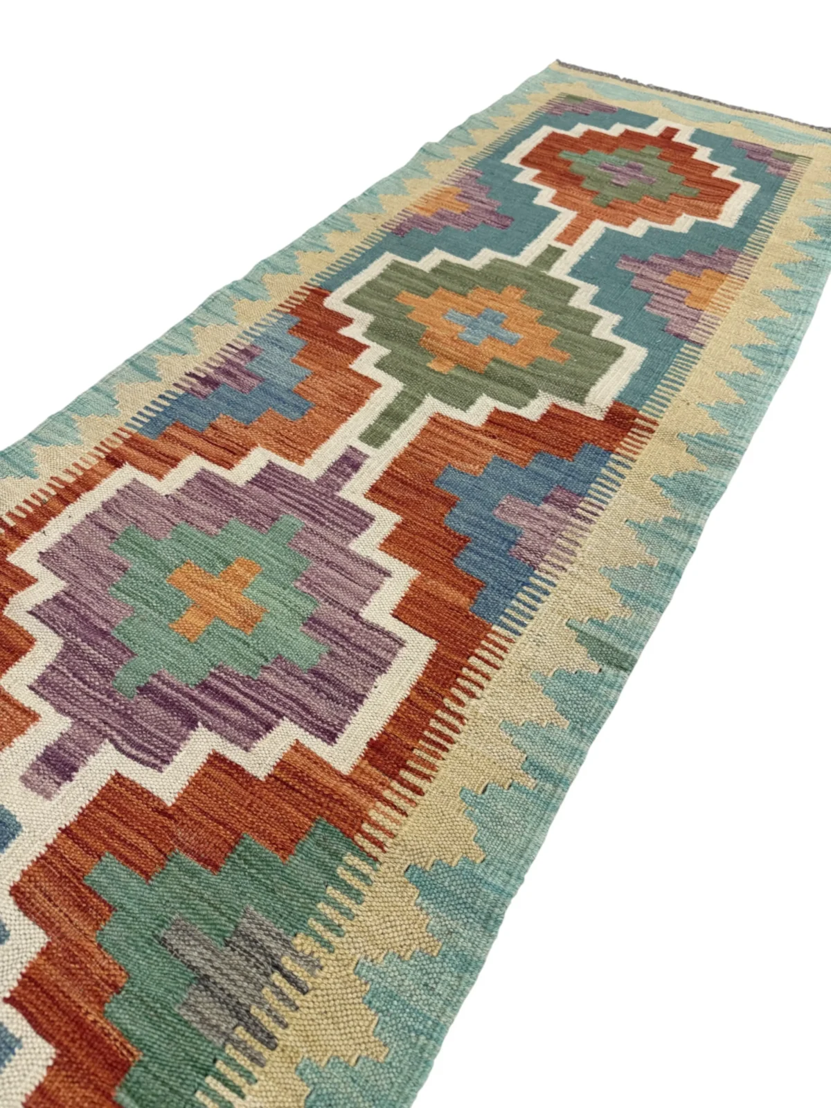 Passatoia Kilim 178x60 cm – Tappeto Etnico per Corridoio e Ingresso - immagine 3