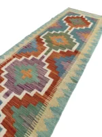 Passatoia Kilim 178x60 cm – Tappeto Etnico per Corridoio e Ingresso - immagine 3