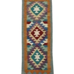 Tappeto Passatoia Geometrico Rettangolare 198x64 cm – Design Moderno