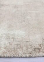 Tappeto Tencel Moderno Beige e Grigio Rettangolare – Morbido e Resistente, Design Astratto - immagine 4