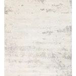 Tappeto Tencel Premium – Rettangolare Grigio/Bianco Moderno