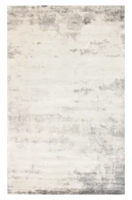 Tappeto Tencel Premium – Rettangolare Grigio/Bianco Moderno