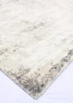 Tappeto Tencel Premium – Rettangolare Grigio/Bianco Moderno - immagine 4