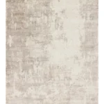 Tappeto Tencel Fatto a Mano Moderno – Effetto Seta Beige e Grigio | 150×100 – 300×200 cm