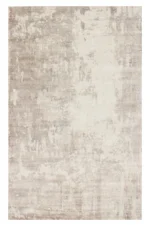 Tappeto Tencel Fatto a Mano Moderno – Effetto Seta Beige e Grigio | 150×100 – 300×200 cm