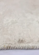 Tappeto Tencel Fatto a Mano Moderno – Effetto Seta Beige e Grigio | 150×100 – 300×200 cm - immagine 3