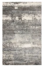 Tappeto in Tencel Handloom Moderno Grigio Beige – Artigianale di Lusso