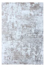 Rug Serenity: Tappeto rettangolare in tencel con design astratto e tonalità sfumate