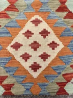 Passatoia geometrica colorata 198x65 cm – Tappeto moderno rettangolare - immagine 3