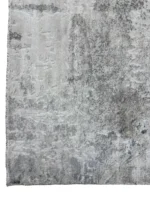 Tappeto Tencel Handloom 200x150 cm Grigio Bianco – Elegante ed Ecologico - immagine 7