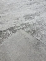 Tappeto Tencel Handloom 200x150 cm Grigio Bianco – Elegante ed Ecologico - immagine 4