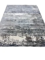 Tappeto Tencel Handloom 200x150 cm Grigio – Tappeto Ecologico Artigianale - immagine 5