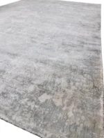 Tappeto Tencel Handloom 300x200 cm Azzurro Grigio – Elegante ed Ecologico - immagine 6