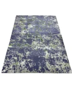 Tappeto moderno di design 150x100 in bambù e seta - immagine 6