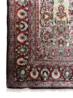 Tappeto Qum Seta Persiano 168x98 cm Annodato a Mano Certificato - immagine 6