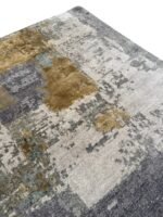 Tappeto Moderno Astratto in Bambù e Seta 244x201 cm per Soggiorno - immagine 10