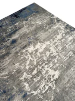 Tappeto Moderno Astratto 245x192 cm in Bambù e Seta per Soggiorno - immagine 6