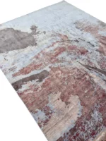 Tappeto moderno di design 300x200 cm in bambù seta astratto rettangolare - immagine 7