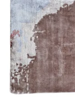 Tappeto moderno di design 300x200 cm in bambù seta astratto rettangolare - immagine 5