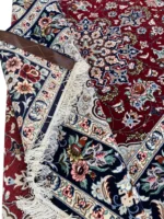 Tappeto Persiano Isfahan in Seta 201x125 cm – Eleganza Artigianale - immagine 2