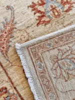 Passatoie per Ingresso Eleganti – Passatoia Persiana Floreale 250x80 cm Beige e Rosso Ruggine - immagine 2