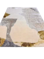 Tappeto Decor Bambù e Seta 240x170 cm Astratto Beige e Grigio - immagine 7