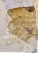 Tappeto Decor Bambù e Seta 240x170 cm Astratto Beige e Grigio - immagine 3