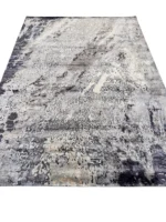 Tappeto Decor Bambù e Seta 240x170 cm Astratto Grigio e Blu - immagine 6