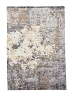 Tappeto Decor Bambu Silk Astratto 240x170 cm Grigio e Beige - immagine 9