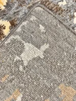 Tappeto Decor Bambu Silk Astratto 240x170 cm Grigio e Beige - immagine 8