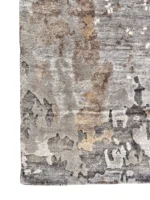 Tappeto Decor Bambu Silk Astratto 240x170 cm Grigio e Beige - immagine 4