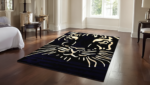 Tappeto Decor Bambu Silk Tigre 350x250 cm Nero e Beige - immagine 3