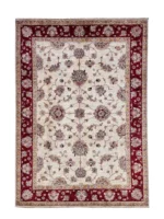 Tappeto Ziegler Extra Persiano 244x176 cm rettangolare con fondo avorio,