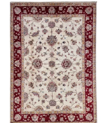Tappeto Ziegler Extra Persiano 244x176 cm rettangolare con fondo avorio,
