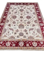 Tappeto Ziegler Extra Persiano 244x176 cm rettangolare avorio e bordeaux - immagine 8