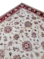 Tappeto Ziegler Extra Persiano 244x176 cm rettangolare avorio e bordeaux - immagine 5