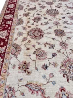 Tappeto Ziegler Extra Persiano 244x176 cm rettangolare avorio e bordeaux - immagine 4