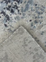 Tappeto Tencel Handloom 240x170 cm Astratto Grigio e Azzurro - immagine 6