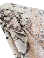 Tappeto Decor Bambù Seta 250x200 cm Astratto Grigio e Terracotta - immagine 3